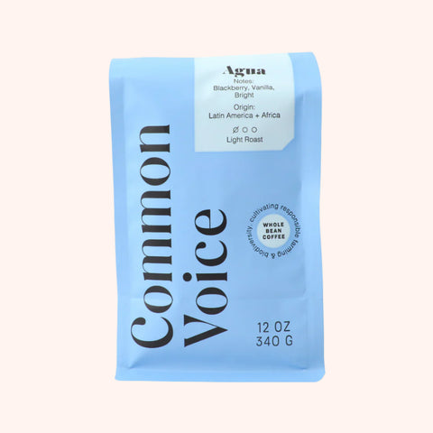 Agua (Common Voice Coffee) - Light Roast Coffee