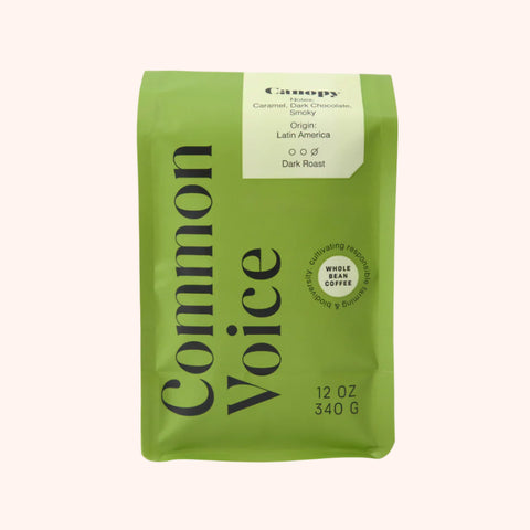 Canopy (Common Voice Coffee) – Dark Roast Coffee