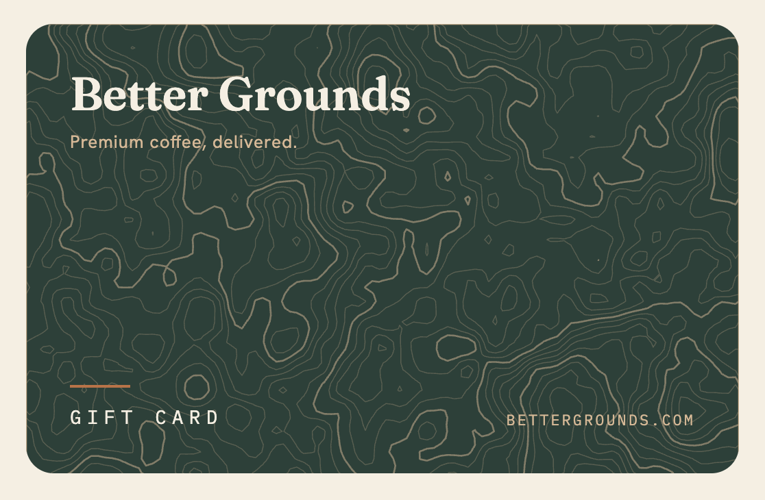Digital Coffee Gift Card - Premium Fresh Roasted Whole Bean Instant E-Gift